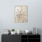 Botanical Bliss II by Asia Jensen 23-in. W x 30-in. H. Canvas Wall Art Print Framed in Natural